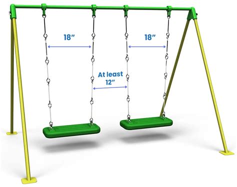 swing set spacing guide